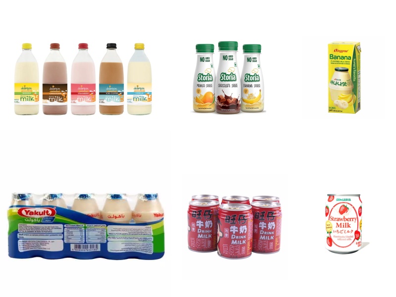 Descripción de la línea de producción de bebidas lácteas