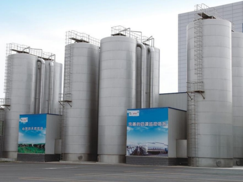Almacén de leche al aire libre